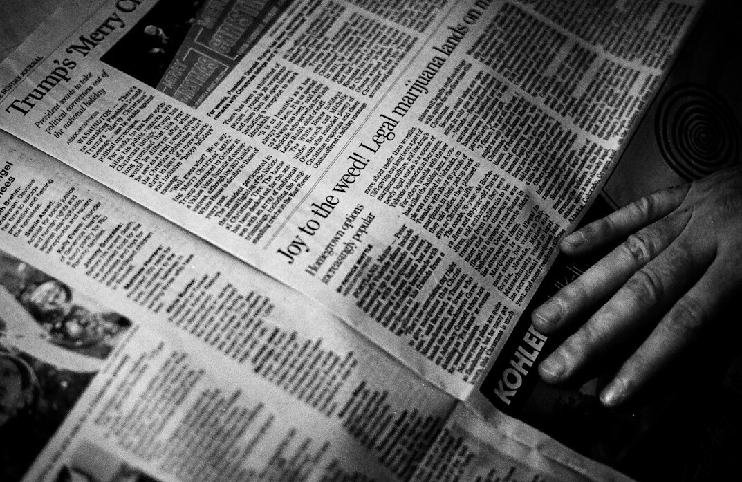 newspaper headlines