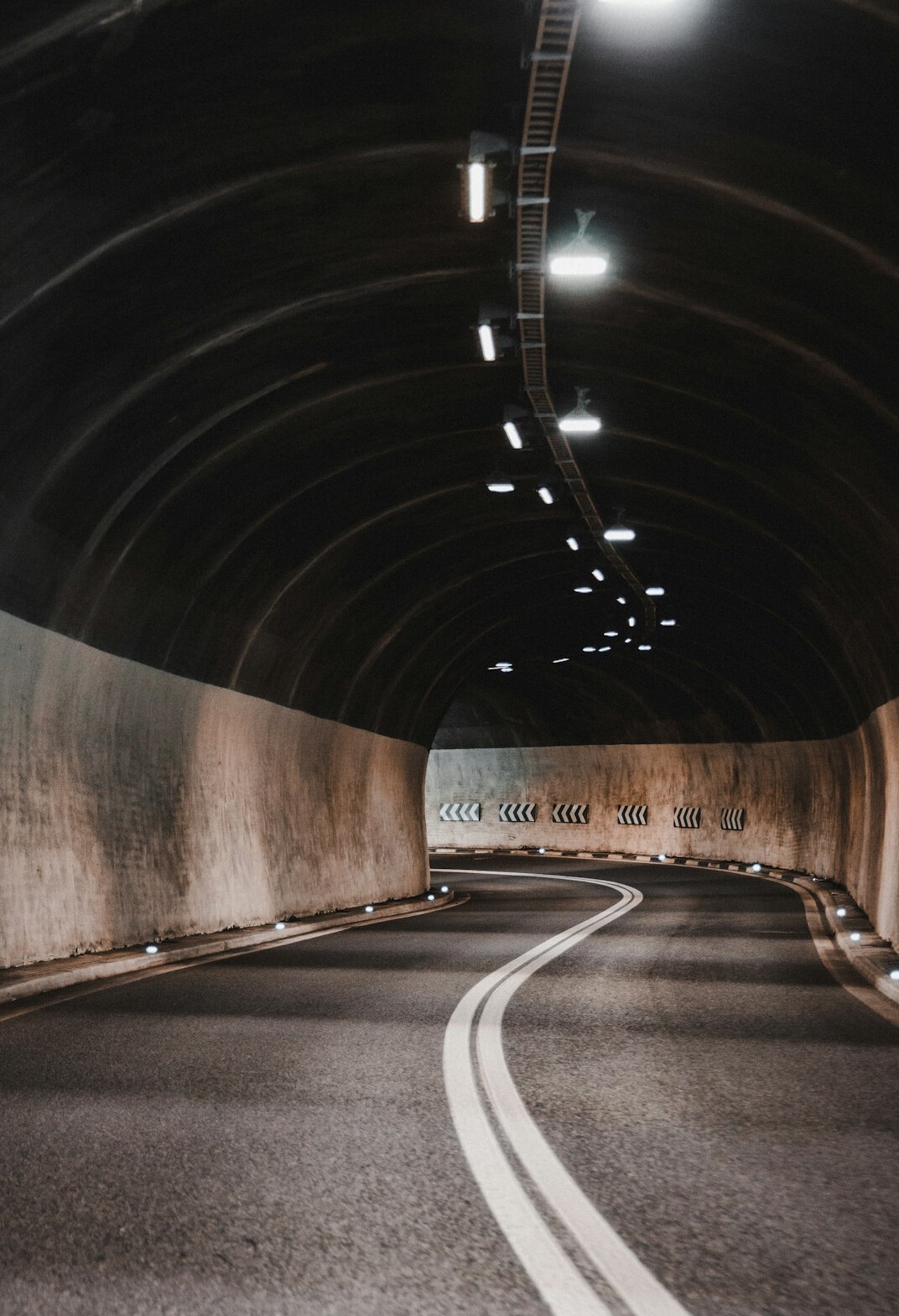 tunnel light at end